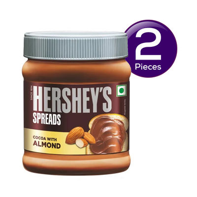 Hershey's Spread - Cocoa With Almond Jar 150 g Combo