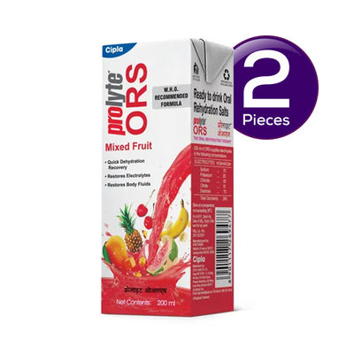 ORS Prolyte Mixed Fruit 200 ml Combo