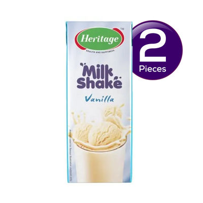Heritage Vanilla Milk Shake 180 ml Combo