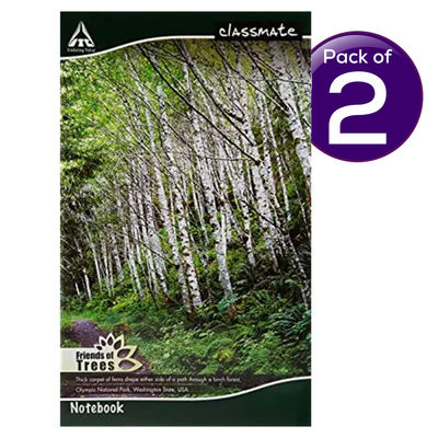 Classmate Longbook Unruled 314 x 194 160 Pages - Assorted 1 pc Combo
