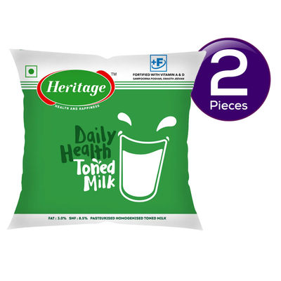 Heritage Toned Milk Combo