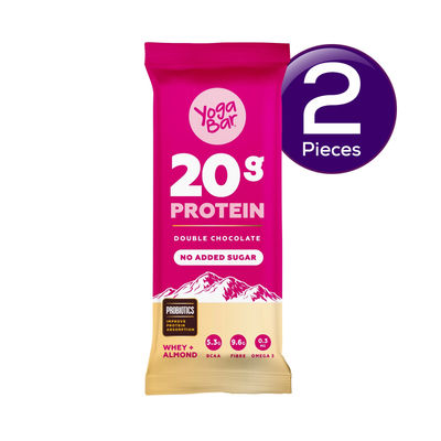 Yoga Bar 20g Protein Bar, Dark Chocolate, No Added Sugar, Multigrain Energy Bar, High Protein Bar 70 g Combo