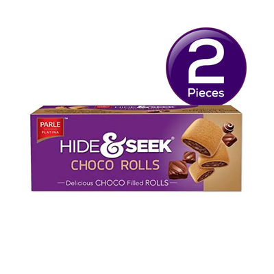 Parle Hide & Seek Choco Roll Choco Rolls 75 g Combo