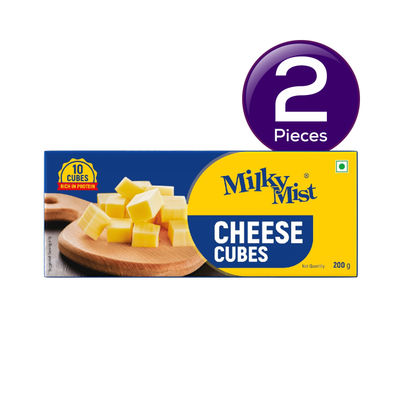 Milky Mist Cheese- Cubes 200 g Combo