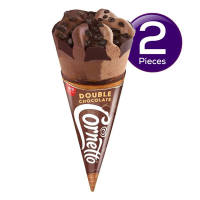 Kwality Wall's Cornetto Double ChocolateÂ Cone Combo