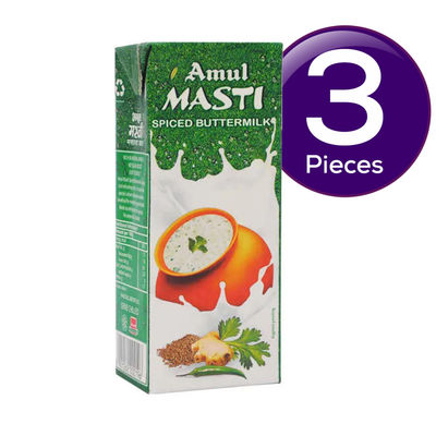 Amul Masti Spiced Buttermilk 200 ml Combo