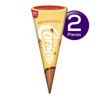 Kwality Wall's Cornetto Butterscotch 105 ml Combo