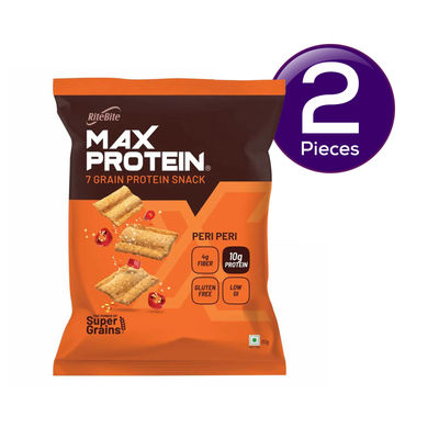 RiteBite Max Protein Chips Peri Peri Protein Chips 60 g Combo