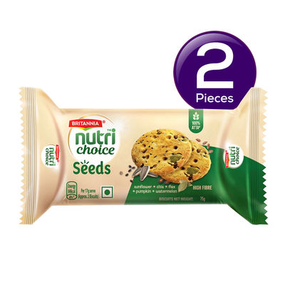 Britannia NutriChoice Herbs Biscuits | Helps Support Immunity 100 g Combo