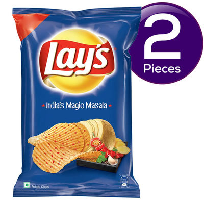 Lay's India's Magic Masala Potato Chips 48 g Combo
