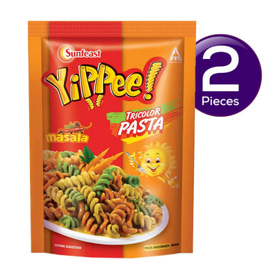 Yippee! Instant Pasta - Tricolor Masala 70 g Combo
