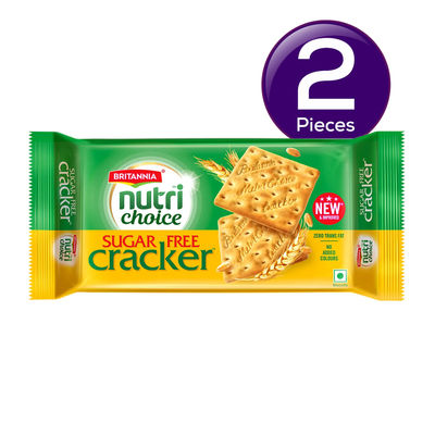 Britannia Nutri Choice Cracker Sugar Free Biscuit Combo