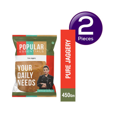 Popular Essentials Pure Jaggery 450 g Combo