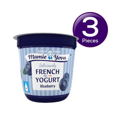 Mamie Yova French Yogurt- Blueberry 90 g Combo