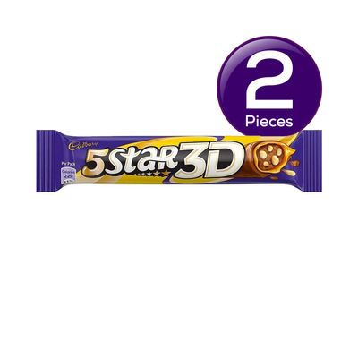 Cadbury 5 Star 3D Chocolate Bar 42 g Combo