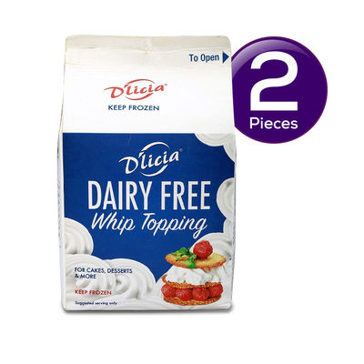 Dlicia Whip Topping Bottle 1 kg Combo