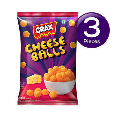 Crax Cheese Balls Puffs 54 g Combo