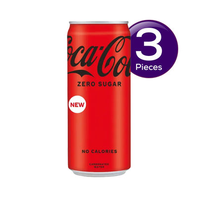 Coke Zero Can 300 ml Combo