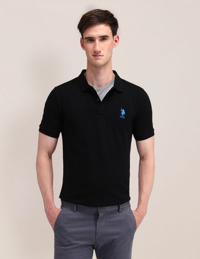 U.S. Polo Assn. | Polo Shirts | S | Pack Of 1 | Black