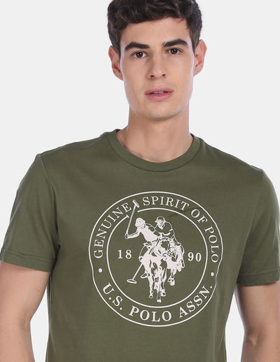 U.S. Polo Assn. Men's T-shirt | Olive - L