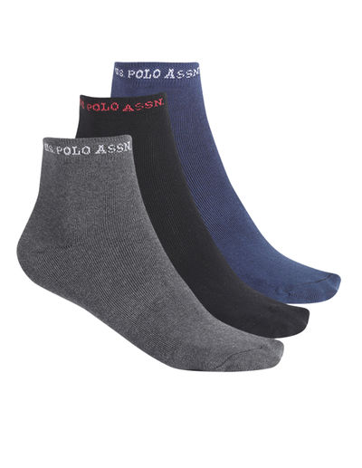 U.S. Polo Assn. | Socks Pack of 3 | I646 | Navy, Black and Grey
