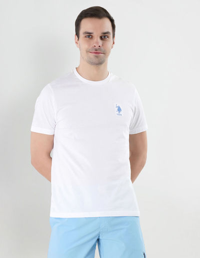 U.S. Polo Assn. | T-Shirts | S | Pack of 1 | White