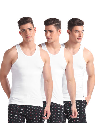 U.S. Polo Assn. | Vest Pack of 3 | M | Vests | I661 | White