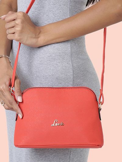 Lavie Women's Hand Bag | Coral - M