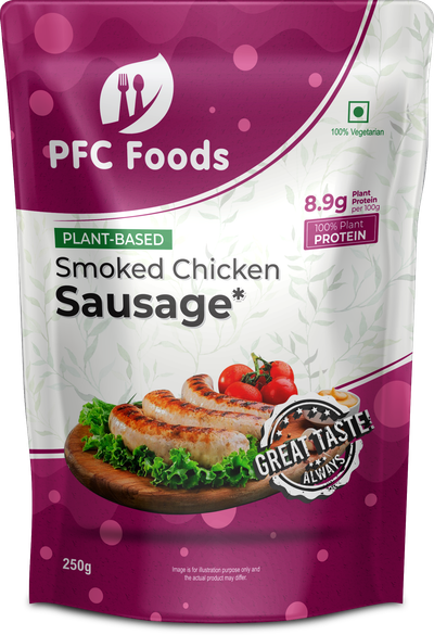 Pfc FOODs Plant Based Smoked Chicken Sausage