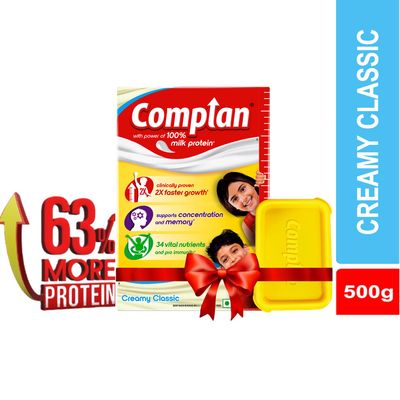 Complan Nutrition Drink Powder For Children - Creamy Classic - 500 g