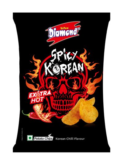 Yellow Diamond Spicy Korean Chips