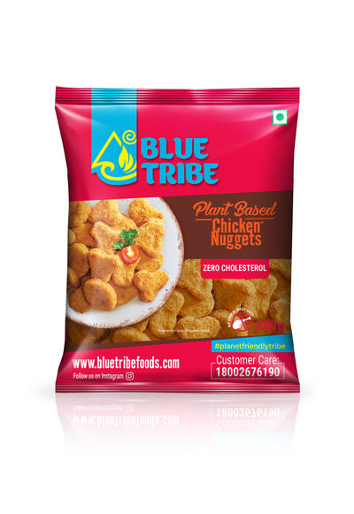 Blue Tribe Foods Plant Based Nuggets 100% Vegetarian