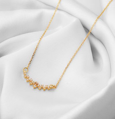 GIVA Stay Golden Necklace