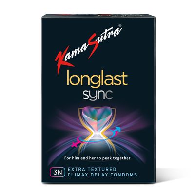 Kamasutra Longlast Sync Condoms For Men