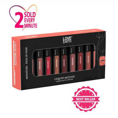 Love Earth Liquid Mousse Lipstick - Multicolor