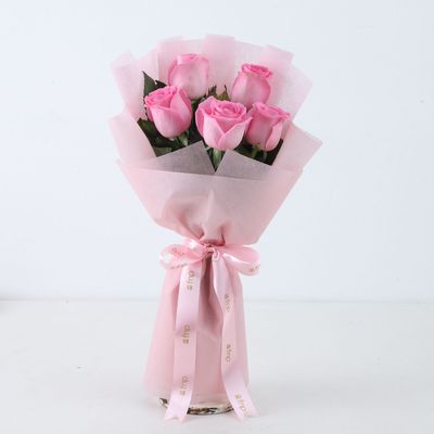 FNP Bouquet of 5 Blossom Roses