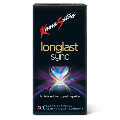 Kamasutra Longlast Sync Condoms For Men