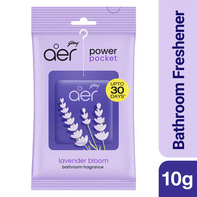 Godrej Aer Power Pocket Bathroom Freshener - Lavender Bloom