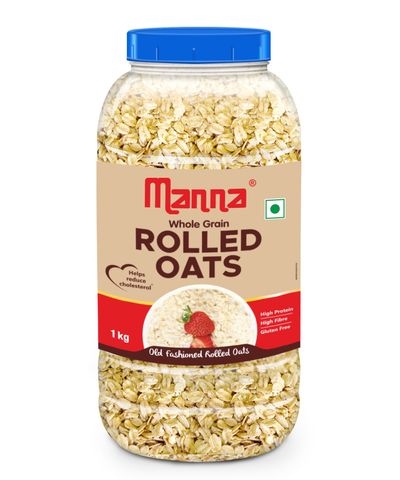 Manna Oats | Jar | Added Sugar-free and Gluten-free