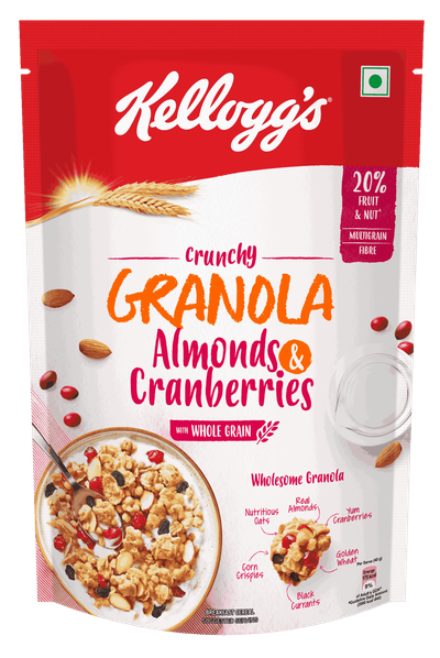 Kellogg's Almonds And Cranberries Granola