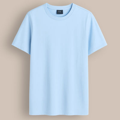 EQL Unisex Select Cotton Lycra T-Shirt | Light Blue - S