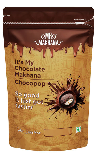 Mr Makhana Chocopop (Chocolate Makhana)