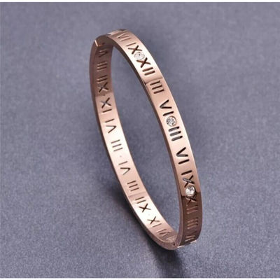 Salty Fashion Roman Era Rose-Gold Cuff for Women