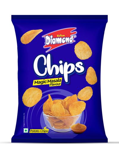 Yellow Diamond Magic Masala Chips