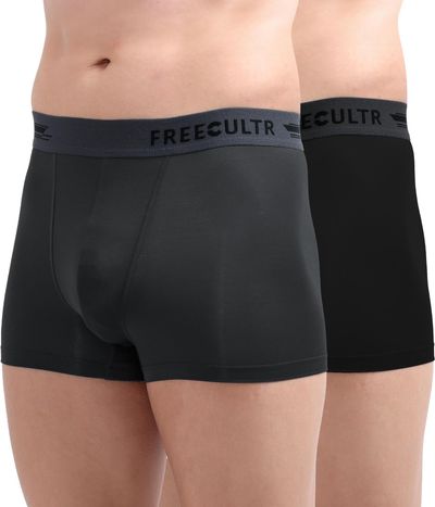 Freecultr Men's Trunk | XL | Air Micro Modal | Elastane | Dual Inseam Gusset | Assorted