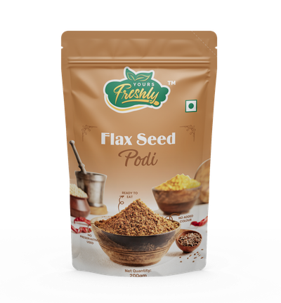 Yours Freshly Flax Seed Gunpowder Podi