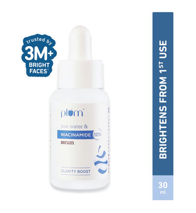 Plum Rice Water & 10% Niacinamide Serum