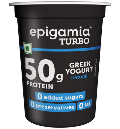 epigamia 50 g Protein Turbo Yogurt, Natural