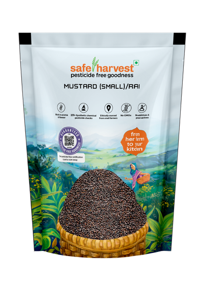 Safe Harvest Pesticide - Free Mustard - Small
