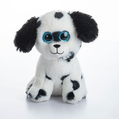 Dimpy Stuff Big Eye Dalmitian Dog 23Cm Black & White